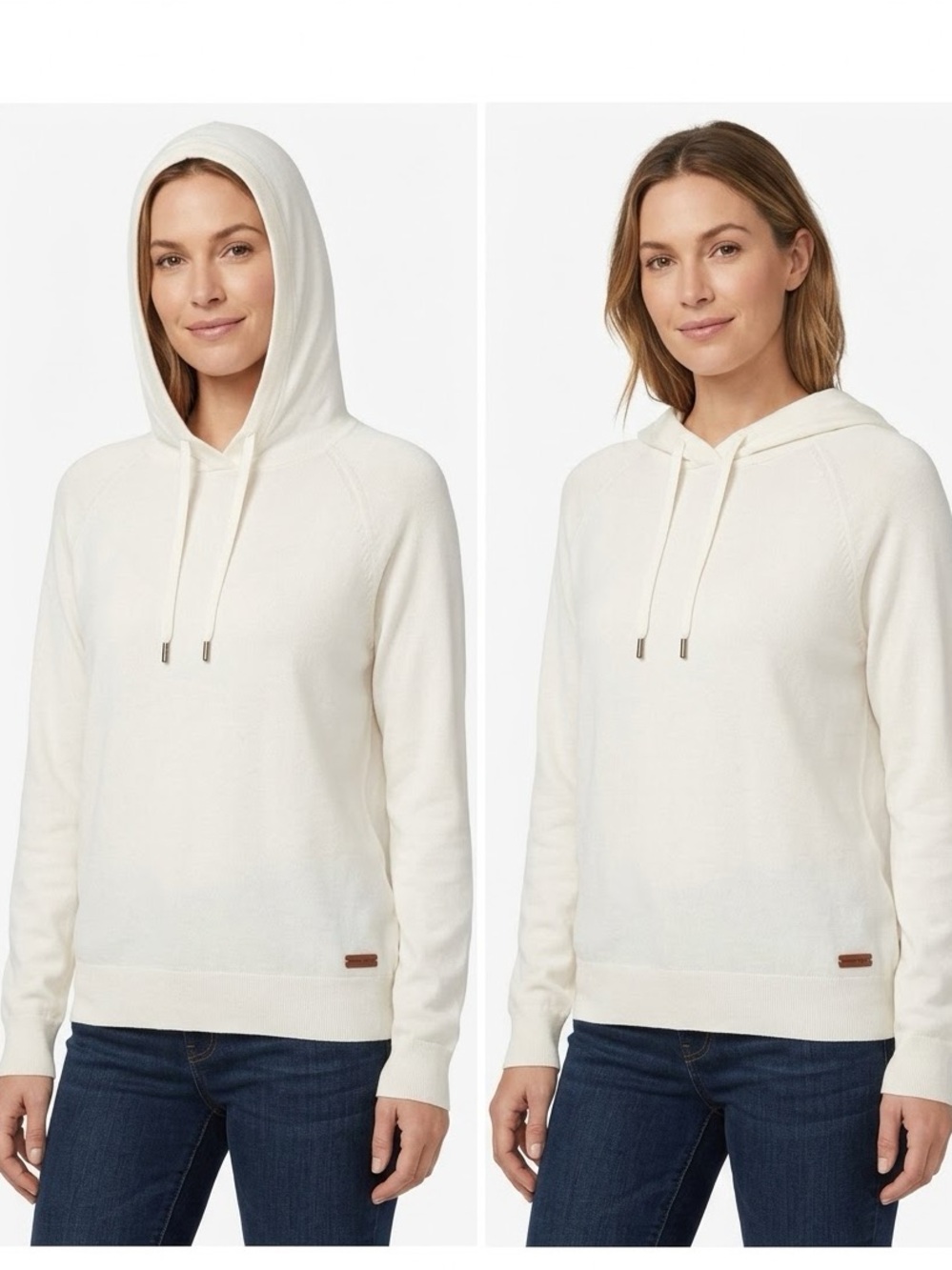 Tommy John Cream Hooded Sweater (N-1)